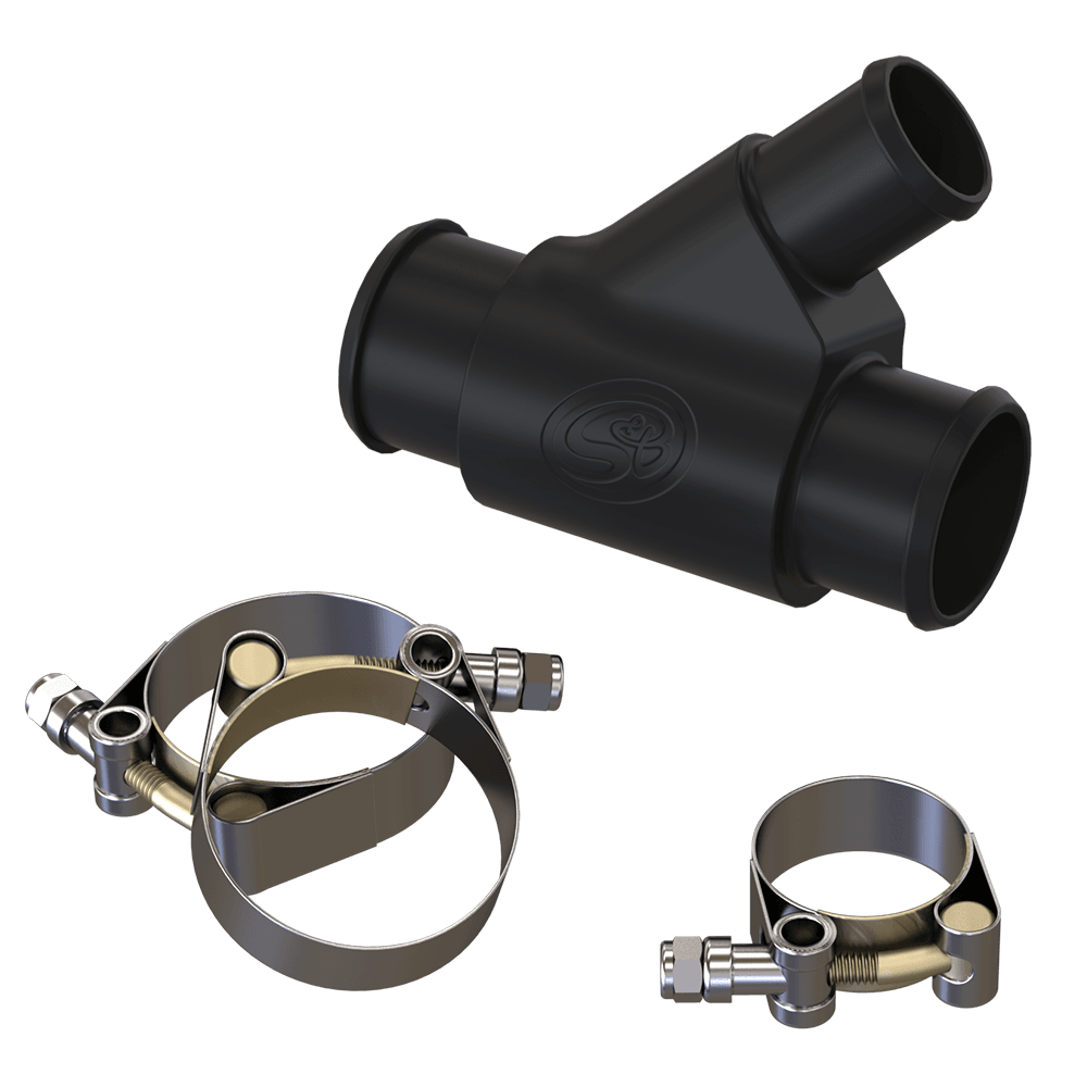 ALUMINUM COOLANT Y-PIPE FOR 2013-2015 DODGE RAM CUMMINS 6.7L (DUAL RADIATOR)