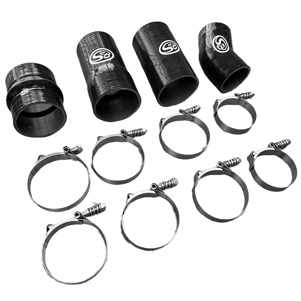 S&B Hot and Cold Side Boot Kit for 2003-2004 Ford F250/F350, 6.0L Powerstroke