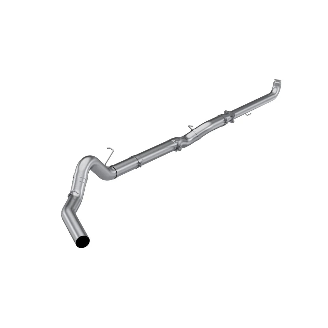 MBRP Inc. 2001-2004 Chevrolet/GMC 2500/ 3500 6.6L Duramax EC/CC Aluminized Steel 5 Downpipe-Back Single Side Exit - No Muffler | S60210PLM