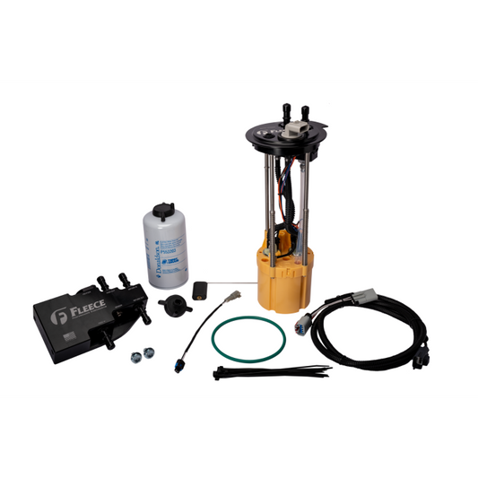 PowerFlo Lift Pump and Fuel System Upgrade Kit for 2011-2016 Ford Powerstroke (Short Bed) Fleece Performance